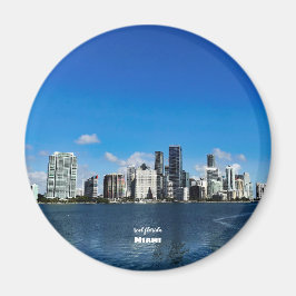 Reis | Florida - Miami Skyline Magneet
