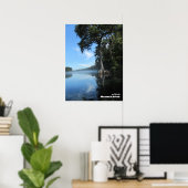 Reis | Florida - Oude Cypress-boom, de rivier de W Poster (Thuiskantoor)