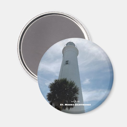 Reis | Florida - St. Marks Lighthouse Magneet (Voorkant / Achterkant)