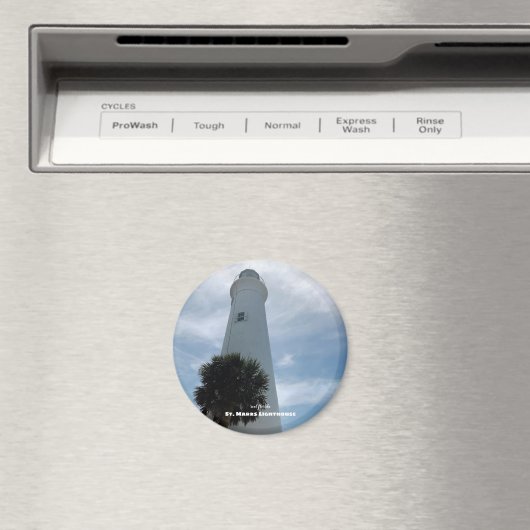 Reis | Florida - St. Marks Lighthouse Magneet (Insitu (Vaatwasser))