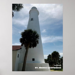 Reis | Florida - St. Marks Lighthouse Poster