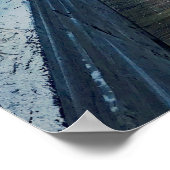 Reis | Florida - Waarschuwing vlag, Cape San Blas Poster (Hoek)