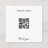 Reis Fonds Aanvraag QR Code Huwelijksreis Fonds Informatiekaartje (Achterkant)