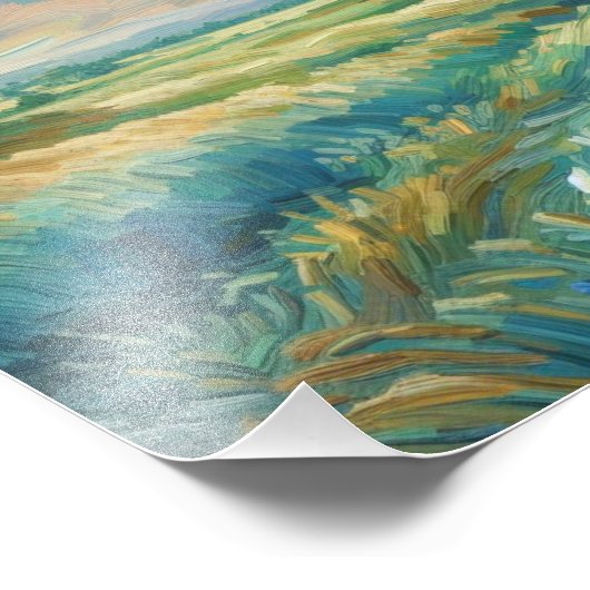 Reis Foto Afdruk (Hoek)