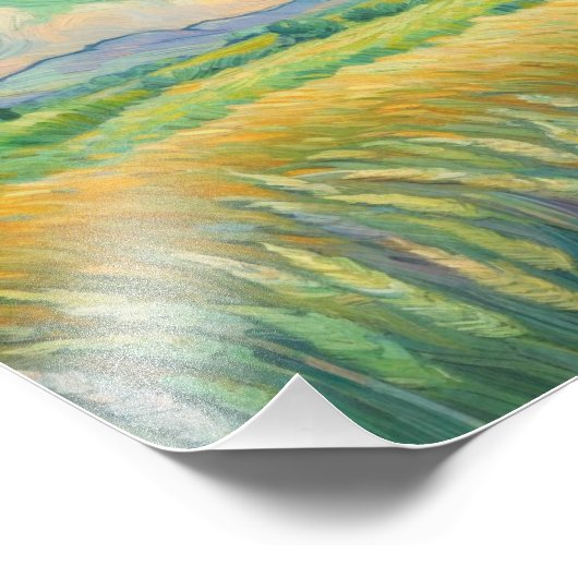 Reis Foto Afdruk (Hoek)