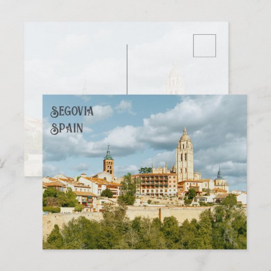 Reis foto van Segovia Briefkaart (Voorkant / Achterkant)