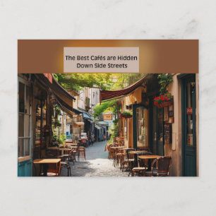 Reis Fotografie Koffie Liefhebber Cadeau Briefkaart
