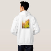 Reis gelukkig hoodie (Achterkant volledig)