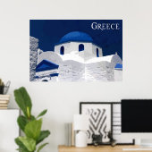 Reis Griekenland Poster (Thuiskantoor)