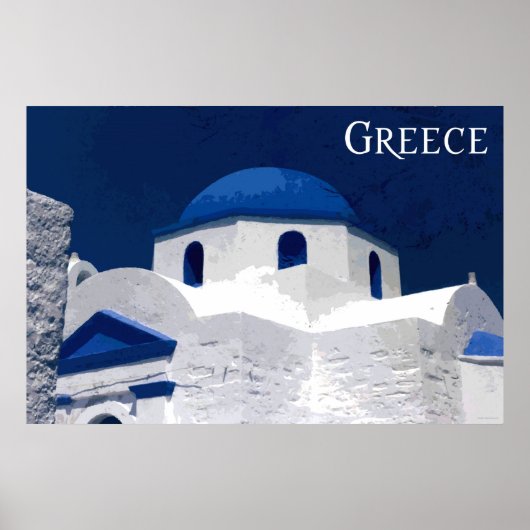 Reis Griekenland Poster (Voorkant)