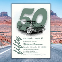 Reis Groene Klassieke Auto Wordt 50 Jaar