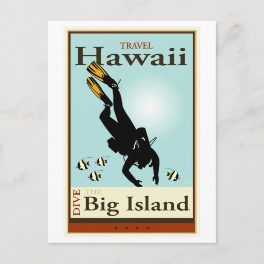 Reis Hawaii Briefkaart (Voorkant)