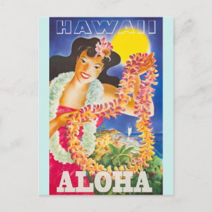  reis Hawaii Briefkaart