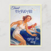  reis Hawaii Briefkaart (Voorkant)