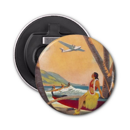 reis Hawaii Button Flesopener (Voorkant)