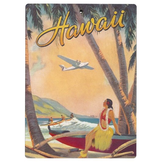  reis Hawaii Klembord (Achterkant)