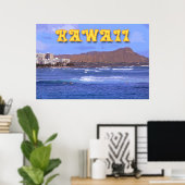 Reis Hawaii Poster (Thuiskantoor)