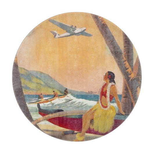  reis Hawaii Snijplank (Voorkant)