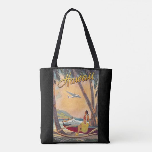  reis Hawaii Tote Bag (Achterkant)