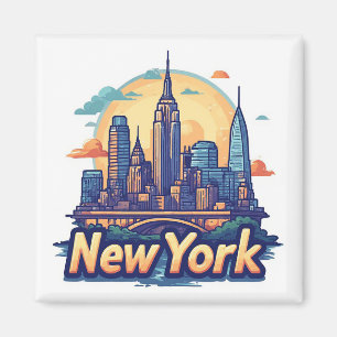 🗽 Reis herinnering aan New York City Magneet