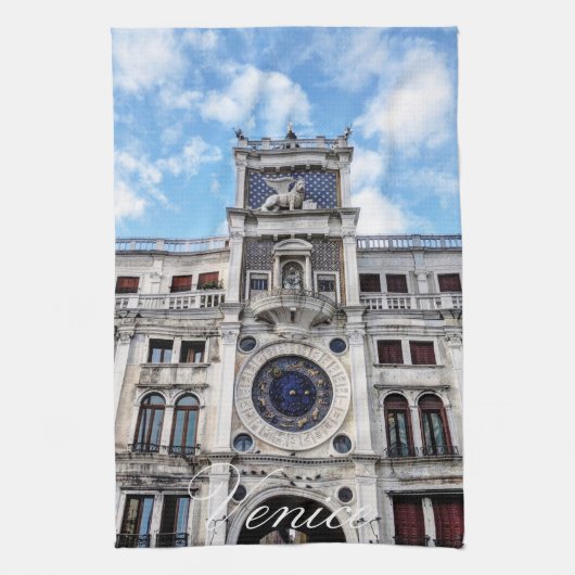 Reis Herinneringen - Venetië, Italië Theedoek (Verticaal)