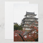 Reis Himeji Kasteel Briefpapier (Voorkant / Achterkant)