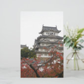 Reis Himeji Kasteel Briefpapier (Staand voorkant)