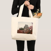 Reis Himeji Kasteel Grote Tote Bag (Voorkant (product))