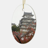 Reis Himeji Kasteel Keramisch Ornament (Links)
