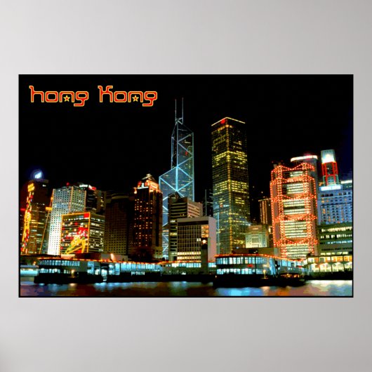 Reis Hong Kong Poster (Voorkant)