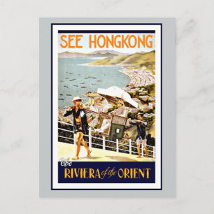 Reis Hong Kong Riviera van de Orient Briefkaart