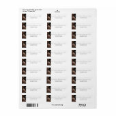 Reis Huwelijk Vliegtuig Hart Modern Bewaar De Datu Etiket (Full Sheet)