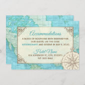 Reis Huwelijksaccommodatiekaart Kaart (Voorkant / Achterkant)