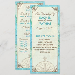 Reis Huwelijksprogramma Kaart