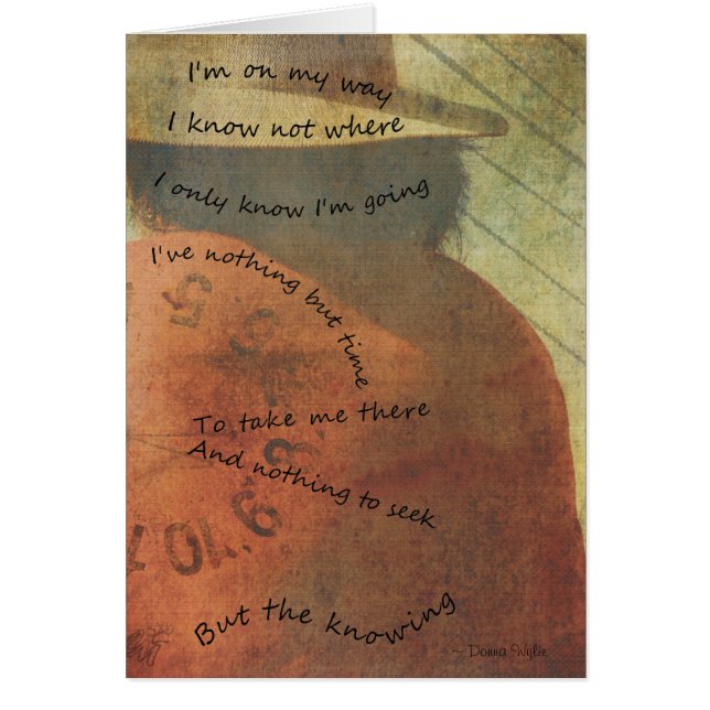 Reis - "Ik ben onderweg" (Voorkant)