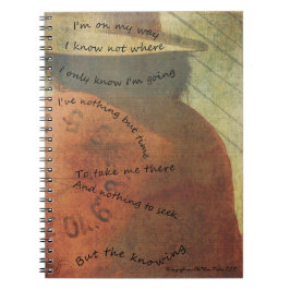 Reis - "Ik ben onderweg" Notitieboek