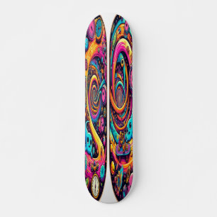 reis in de tijd persoonlijk skateboard