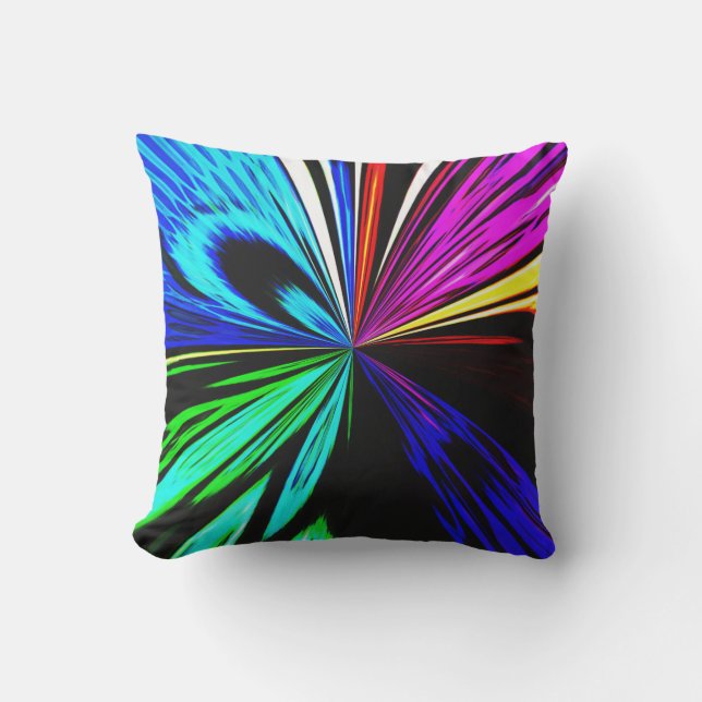 Reis in kleur kussen (Voorkant)