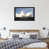 Reis: Inspirerend prijsopgave 2 Canvas Afdruk (Insitu (Slaapkamer))