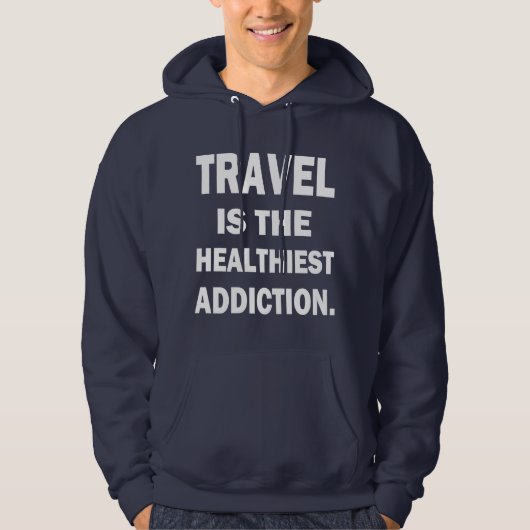 REIS IS DE GEZONDHEIDSADDICIËNT HOODIE (Voorkant)