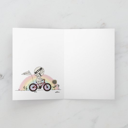 Reis is een cadeau kaart (Binnen)