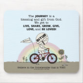 Reis is een cadeau muismat (Voorkant)