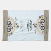 Reis is een cadeau theedoek (Horizontaal)