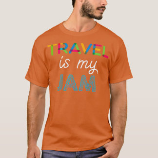Reis is mijn Jam Funny Travel Design T-shirt
