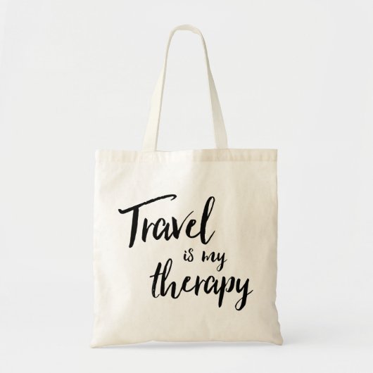 Reis is mijn Therapy Bag Tote Bag (Voorkant)
