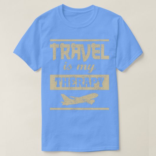 Reis is mijn Therapy ClassicCopy Copy Copy Copy Co T-shirt (Design voorkant)