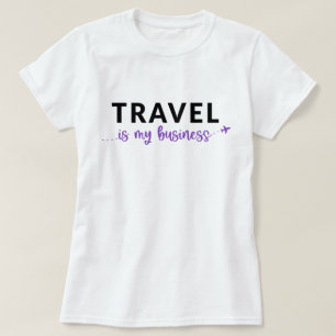 Reis is mijn zakelijke T-shirt