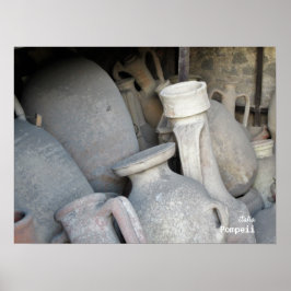 Reis | Italië - Pompeii Amphorae Poster