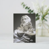 Reis | Italië - Rome - Bernini-sculptuur Christus Briefkaart (Staand voorkant)