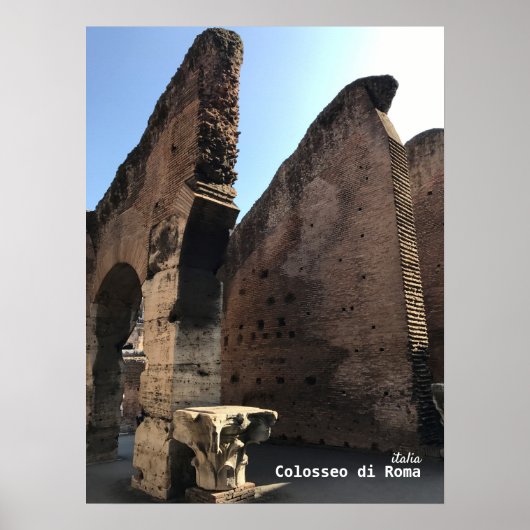 Reis | Italië - Rome, Colosseum Poster (Voorkant)